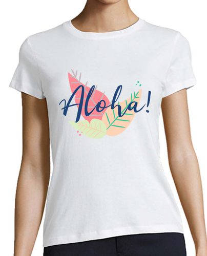 Camiseta mujer Aloha - latostadora.com - Modalova