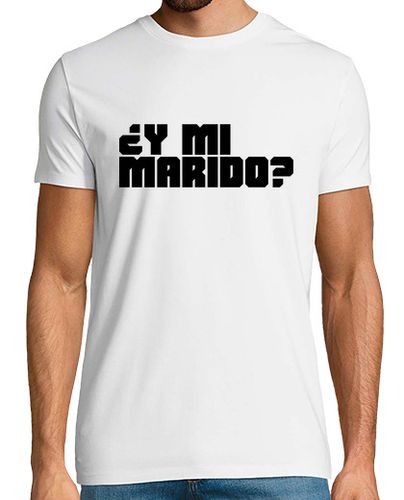 Camiseta ¿Y mi marido? v2Negro laTostadora - latostadora.com - Modalova