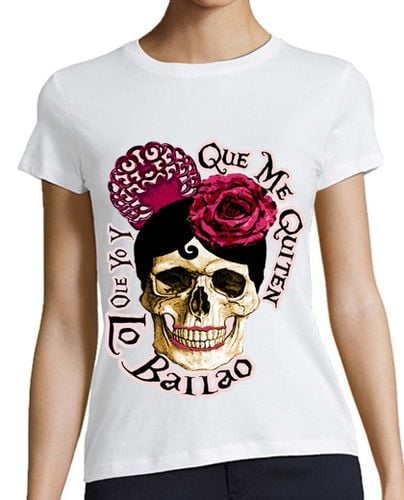 Camiseta mujer Calavera disfrutona laTostadora - latostadora.com - Modalova