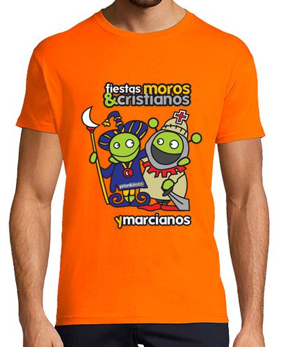 Camiseta moros, cristianos y marcianos - latostadora.com - Modalova