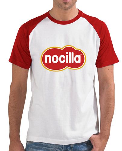 Camiseta Camiseta logo nocilla mangas rojas - latostadora.com - Modalova