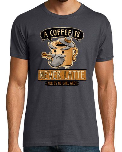 Camiseta A Coffee is Never Latte - latostadora.com - Modalova