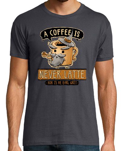 Camiseta A Coffee is Never Latte laTostadora - latostadora.com - Modalova