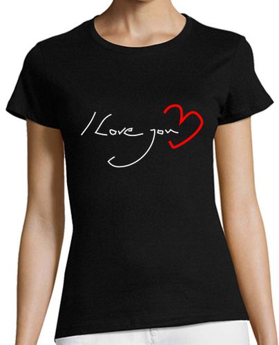 Camiseta mujer I LOVE YOU - latostadora.com - Modalova