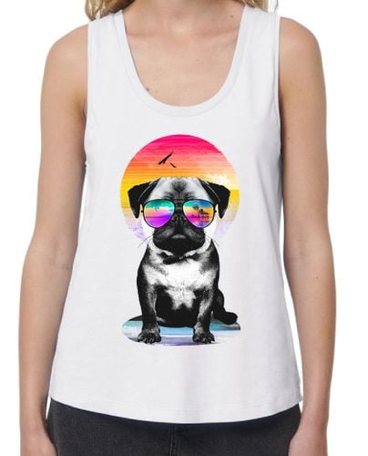 Camiseta Mujer Tirantes Loose Fit pug de verano laTostadora - latostadora.com - Modalova