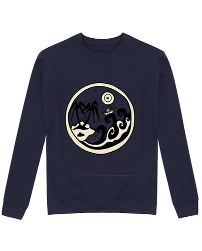 Sudadera Sin Capucha Unisex CREUER BLANC I NEGRE laTostadora - latostadora.com - Modalova