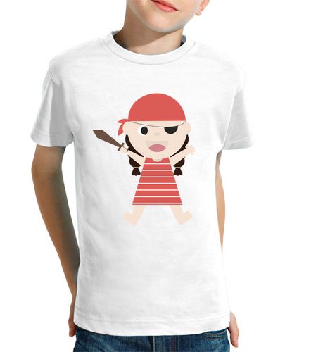 Camiseta niños Niña pirata - latostadora.com - Modalova
