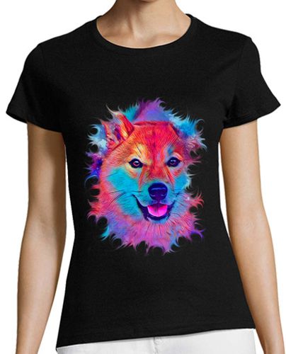 Camiseta Mujer Manga Corta SHIBA INU laTostadora - latostadora.com - Modalova