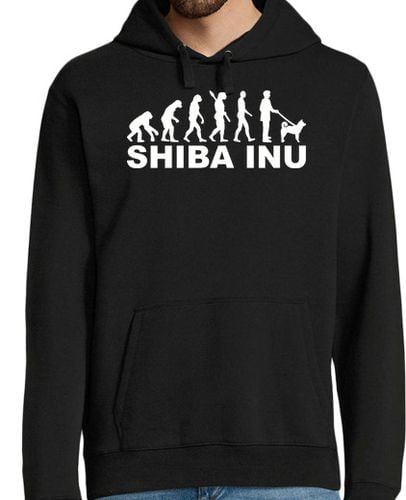 Sudadera Con Capucha Para Hombre evolución shiba inu laTostadora - latostadora.com - Modalova