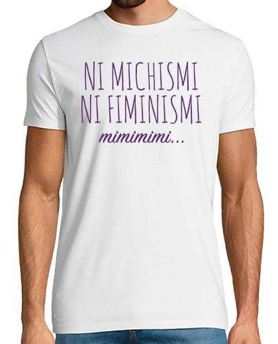 Camiseta Hombre Manga Corta Ni michismi ni fiminismi laTostadora - latostadora.com - Modalova