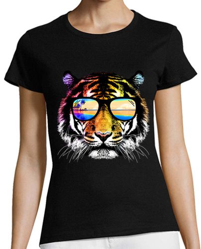 Camiseta Mujer Manga Corta tigre de verano laTostadora - latostadora.com - Modalova