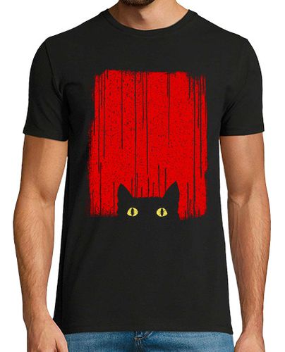 Camiseta Hombre Manga Corta gato negro laTostadora - latostadora.com - Modalova