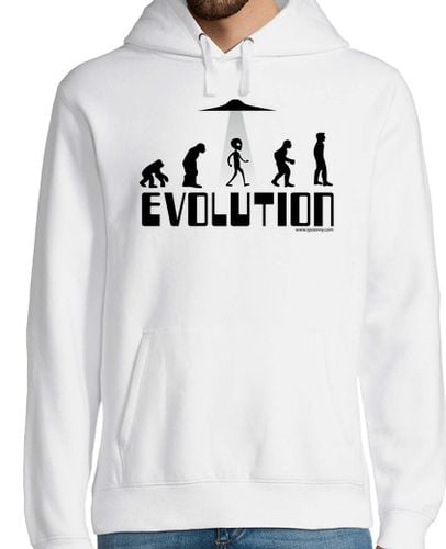 Sudadera Con Capucha Para Hombre Evolution Ovni laTostadora - latostadora.com - Modalova