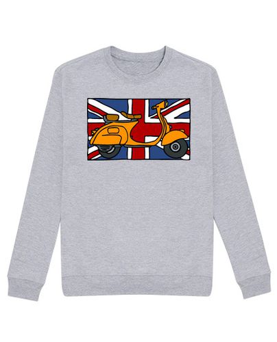 Sudadera Sin Capucha Unisex Vespa London laTostadora - latostadora.com - Modalova