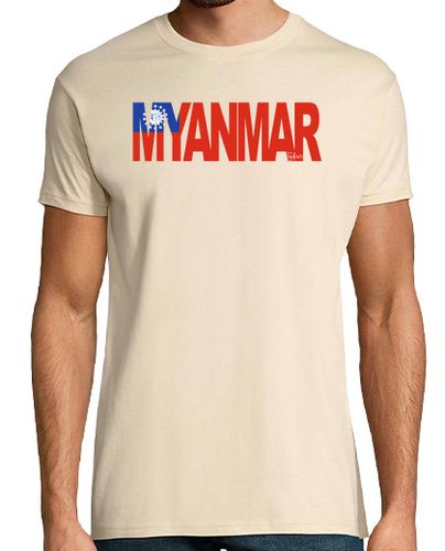 Camiseta MYANMAR (BANDERA) - latostadora.com - Modalova