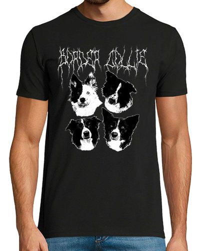 Camiseta BORDER COLLIE BLACK METAL laTostadora - latostadora.com - Modalova