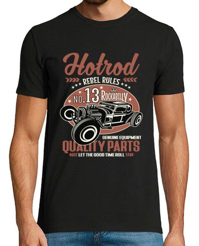 Camiseta Camiseta Vintage Hot Rod Rockabilly - latostadora.com - Modalova