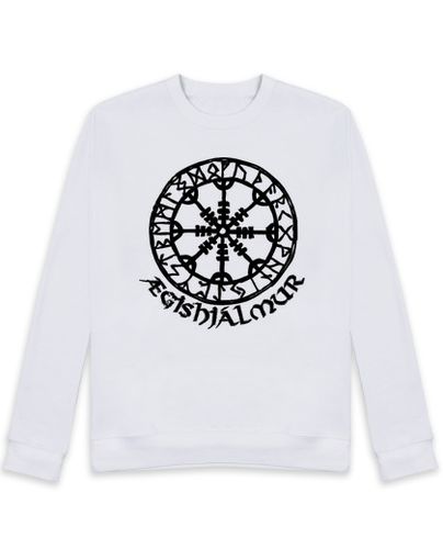 Sudadera Sin Capucha Unisex Aegishjalmur laTostadora - latostadora.com - Modalova