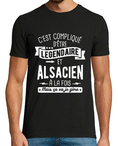 Camiseta legendario y alsaciano al mismo tiempo - latostadora.com - Modalova