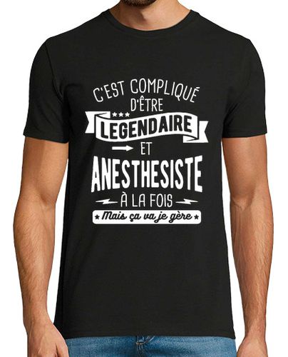 Camiseta legendario y anestesista a la vez - latostadora.com - Modalova