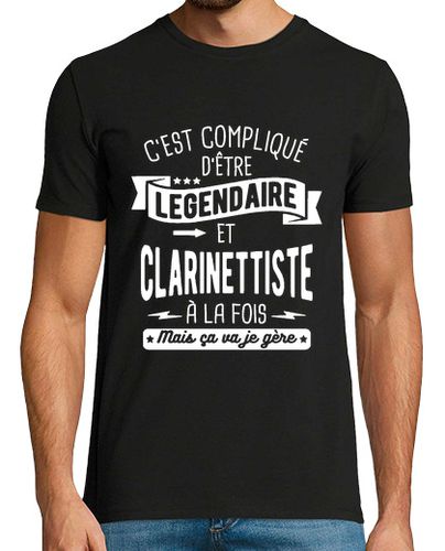 Camiseta legendario y clarinetista a la vez - latostadora.com - Modalova