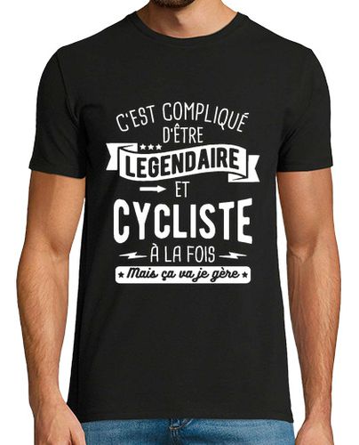 Camiseta legendario y ciclista a la vez - latostadora.com - Modalova