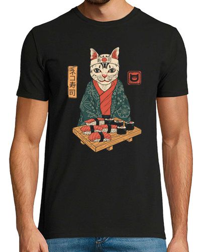 Camiseta neko sushi bar camiseta para hombre - latostadora.com - Modalova
