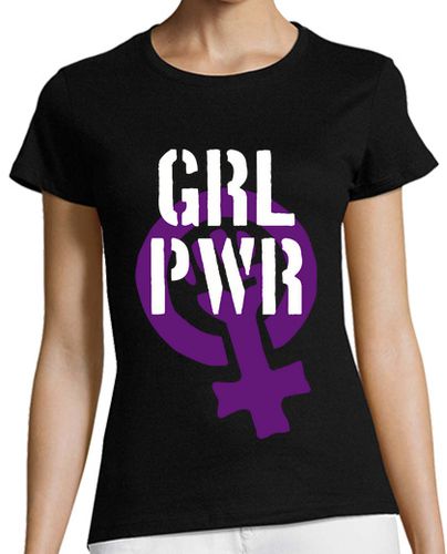 Camiseta mujer GRL PWR - latostadora.com - Modalova