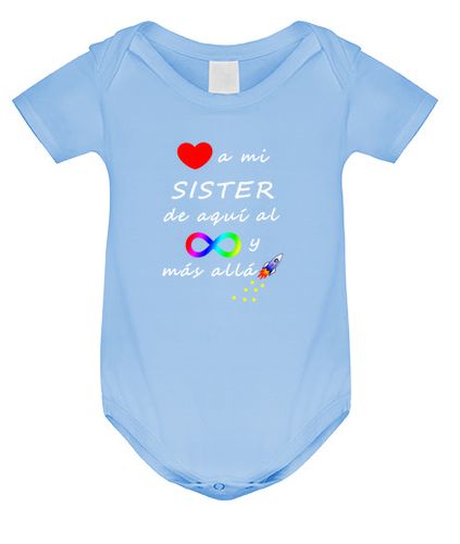 Body bebé Quiero a mi sister hasta el infinito laTostadora - latostadora.com - Modalova