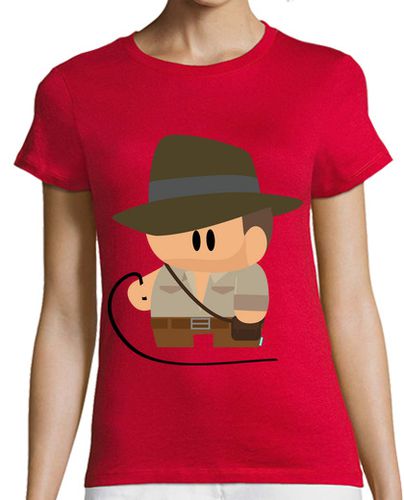 Camiseta mujer Bubble Indiana Jones - latostadora.com - Modalova