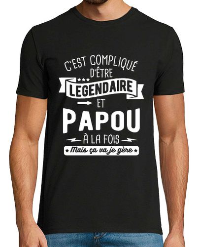 Camiseta Hombre Manga Corta legendario y gentoo a la vez laTostadora - latostadora.com - Modalova