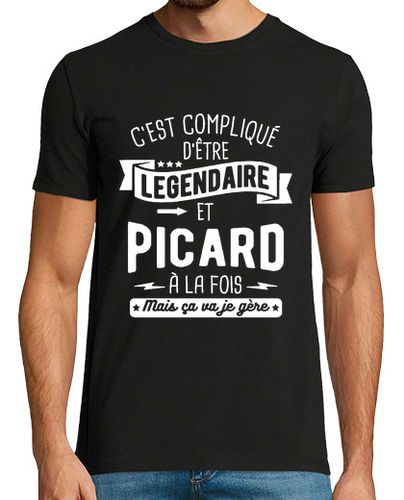 Camiseta legendario y picard a la vez - latostadora.com - Modalova