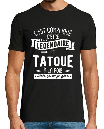 Camiseta legendario y tatuado a la vez - latostadora.com - Modalova