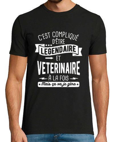 Camiseta legendario y veterinario a la vez - latostadora.com - Modalova