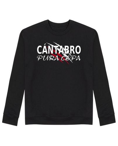 Sudadera Sin Capucha Unisex Cántabro Pura Cepa laTostadora - latostadora.com - Modalova