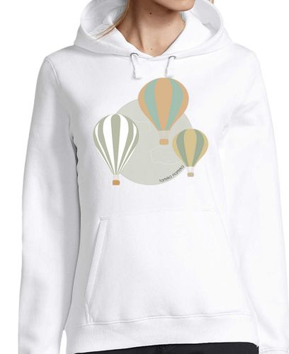 Sudadera Con Capucha Para Mujer Globoak-Globos laTostadora - latostadora.com - Modalova