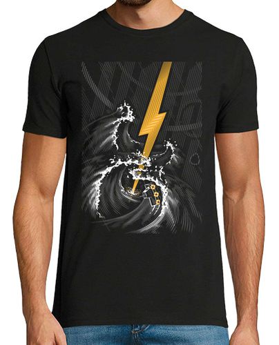 Camiseta Hombre Manga Corta tormenta de guitarra eléctrica laTostadora - latostadora.com - Modalova