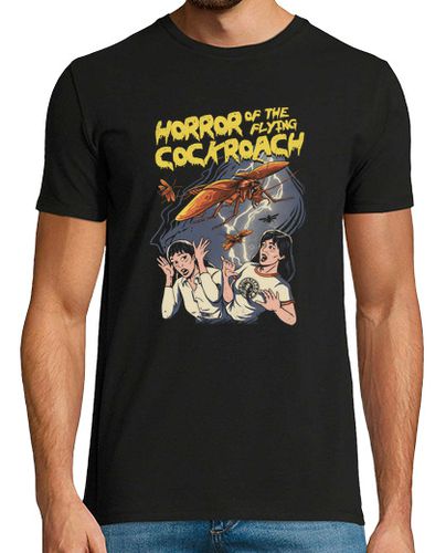 Camiseta horror de la cucaracha voladora! camisa para hombre - latostadora.com - Modalova
