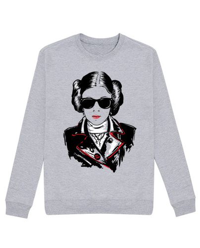 Sudadera Sin Capucha Unisex Sudadera Princesa Leia Heavy laTostadora - latostadora.com - Modalova