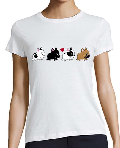 Camiseta mujer Bulldogs caminando - latostadora.com - Modalova