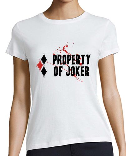 Camiseta mujer Property of Joker - latostadora.com - Modalova