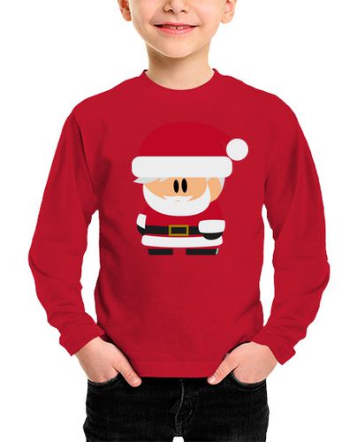 Camiseta Niño Manga Larga Bubble Papa Noel laTostadora - latostadora.com - Modalova