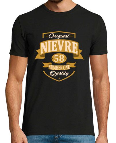 Camiseta Departamento de Nièvre 58 - latostadora.com - Modalova