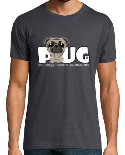 Camiseta Pug - DGBigHead - latostadora.com - Modalova