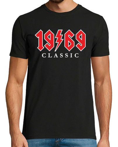 Camiseta Nacidos en 1969 Classic ACDC 55 Años Regalo 55 Cumpleaños Heavy Metal - latostadora.com - Modalova