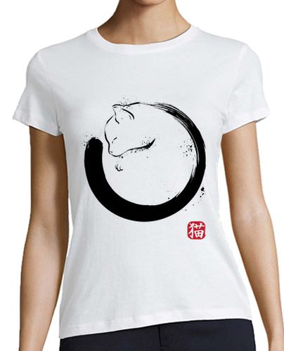 Camiseta Mujer Manga Corta Purrfect Circle laTostadora - latostadora.com - Modalova