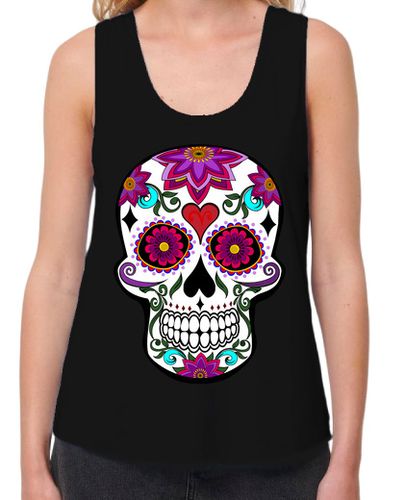 Camiseta mujer FLORAL SKULL laTostadora - latostadora.com - Modalova