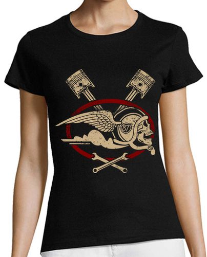Camiseta mujer Biker - latostadora.com - Modalova