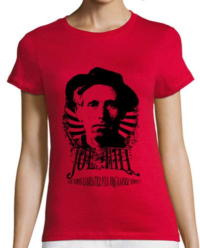 Camiseta mujer camiseta de mujer roja - joe hill - latostadora.com - Modalova