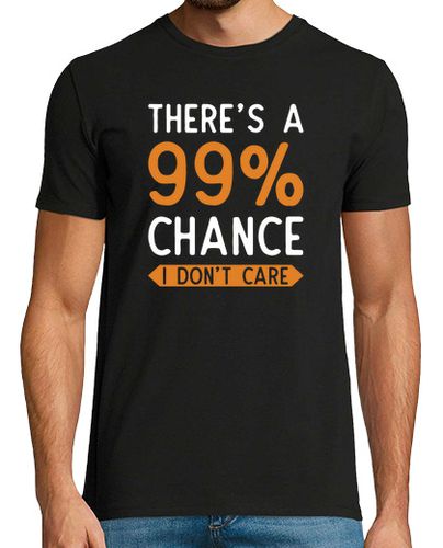 Camiseta 99% de probabilidad no me importa el re - latostadora.com - Modalova